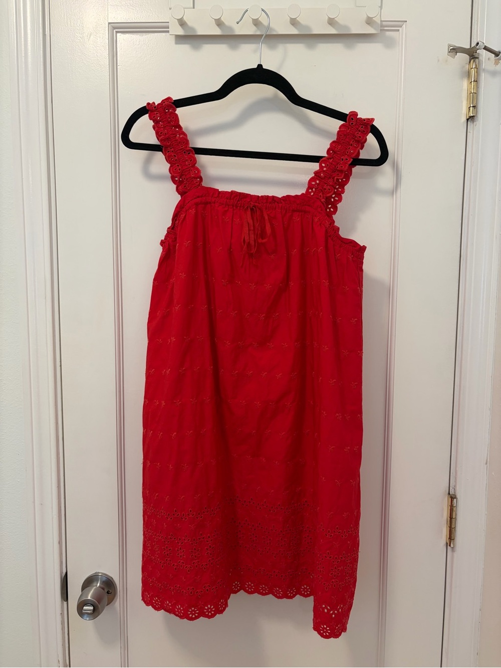 Gap x Doen Eyelet Shift Mini Dress